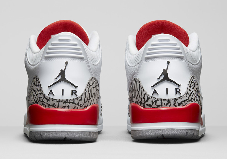 Air Jordan 3 White Red Katrina New Orleans Scholarships 5