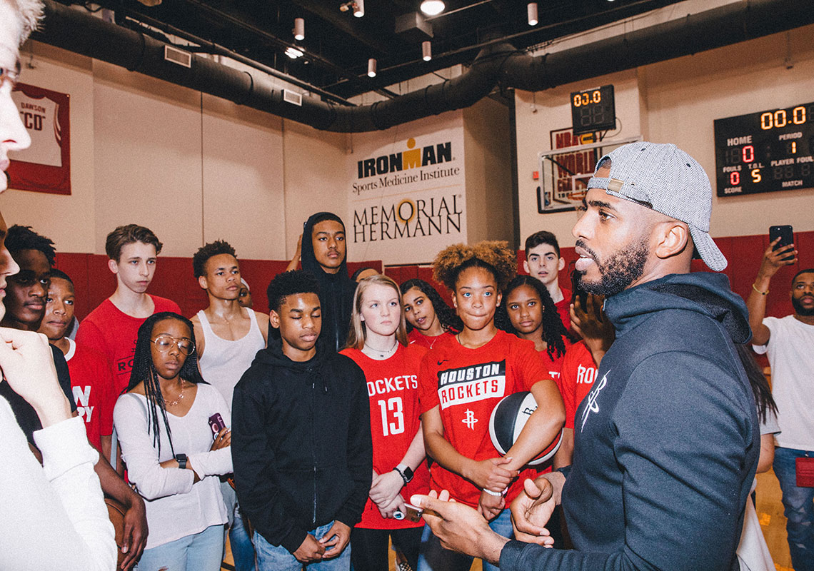 Chris Paul High School Visit 3