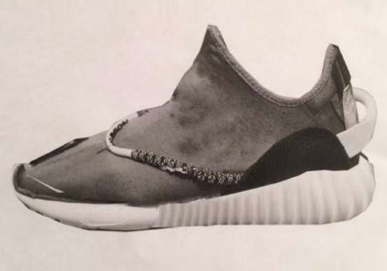 Kanye West Shares Early Photoshop Rendering Of The adidas Yeezy Boost 350