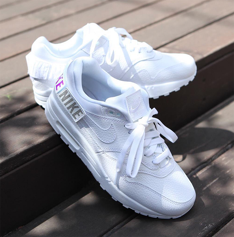 Nike Air Max 1 White Patch Aq7826 100 Release Date 2