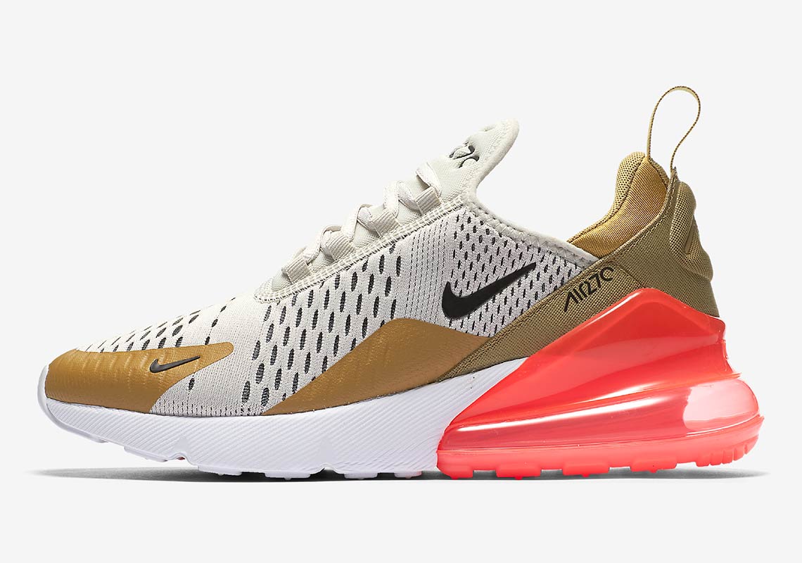 Nike Air Max 270 Flight Gold Ah6789 700 1