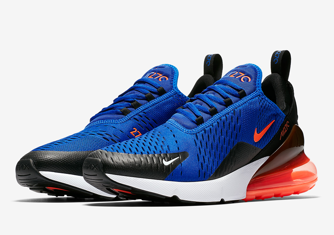 Nike Air Max 270 Racer Blue Hyper Crimson Ah8050 401 5