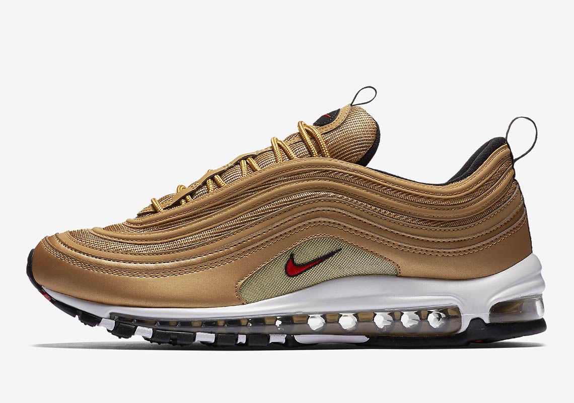 Nike Air Max 97 OG "Metallic Gold" Restocking On May 17th