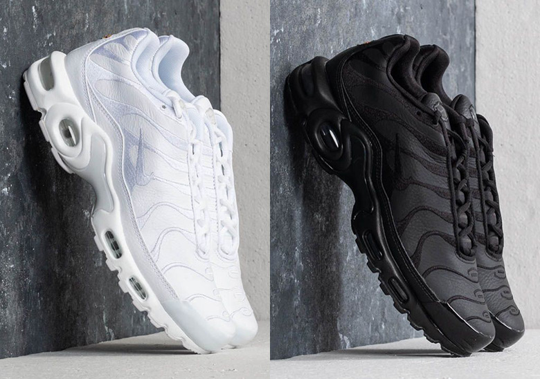 Nike Adds Leather Uppers To The Nike Air Max Plus