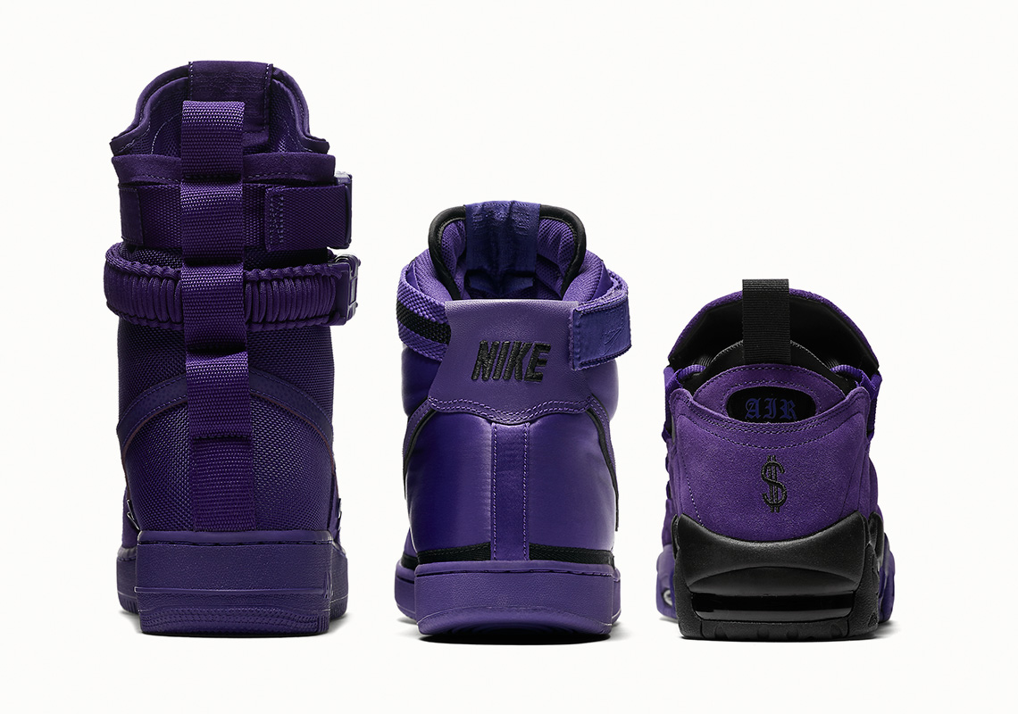 Nike To Release A Set Of Retro Basketball Models In "Court Purple"