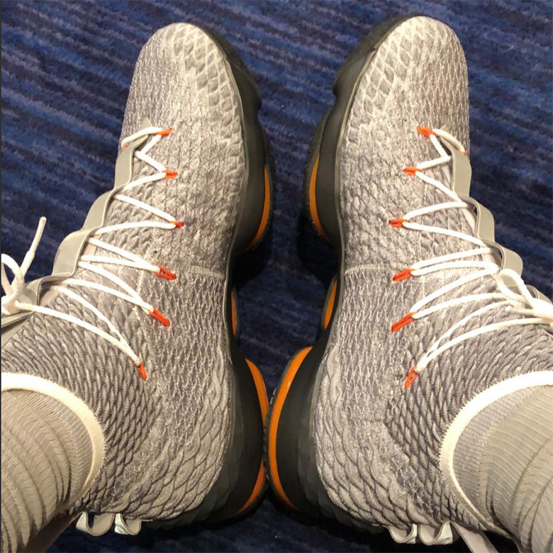 Nike Lebron 15 Air Max 95 Orange 1