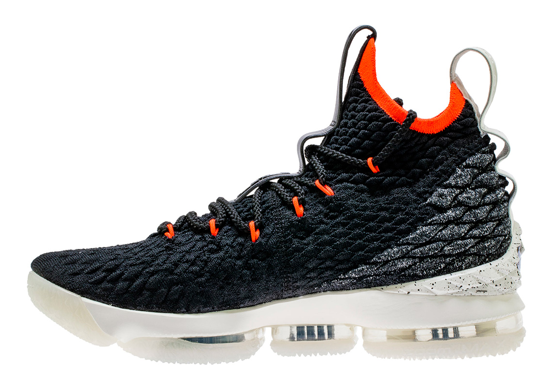 Nike Lebron 15 Black Sail Bright Crimson Aq2363 002 3