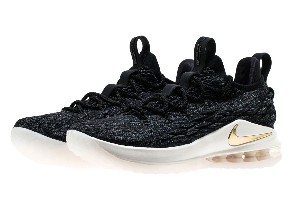 Nike LeBron 15 Low "Black/Gold" Set For May Release