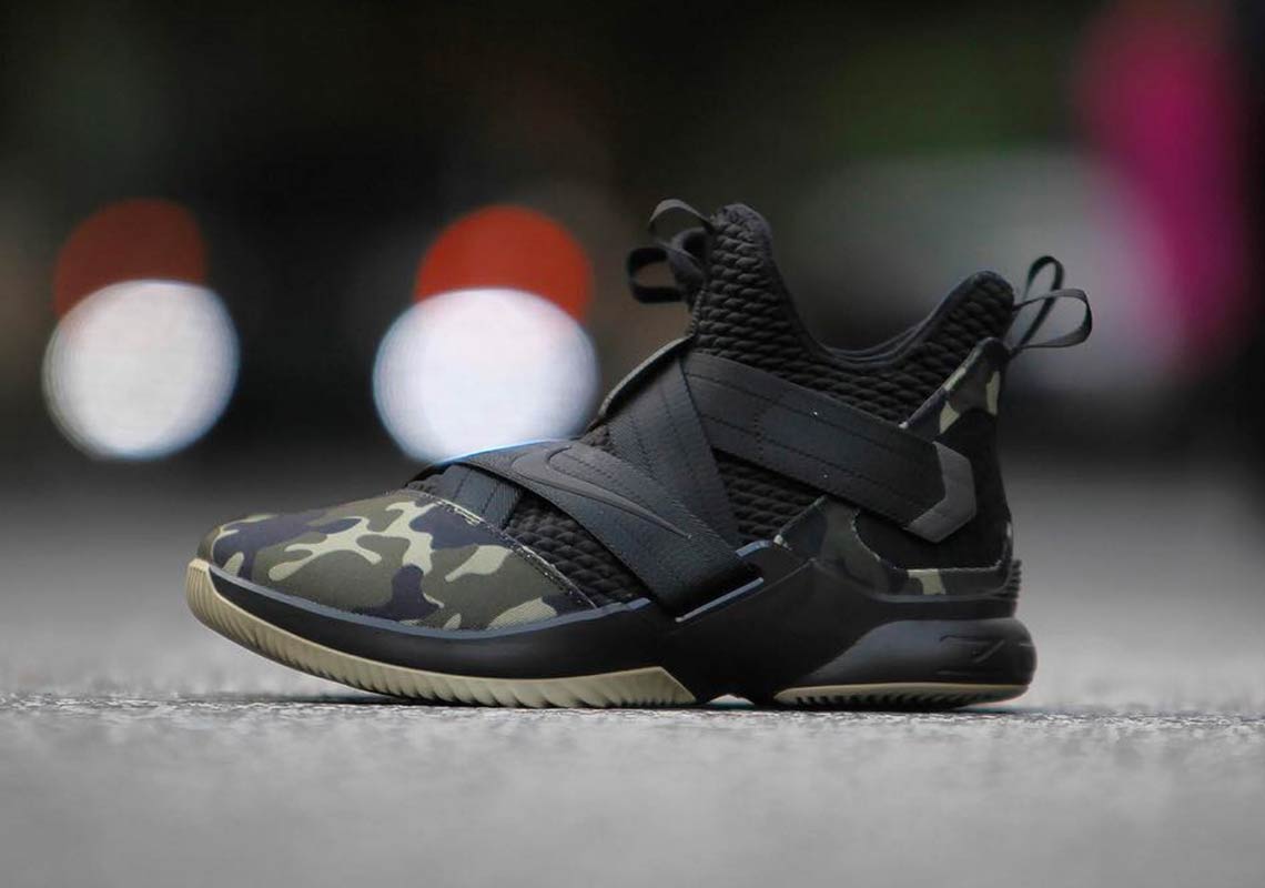 Nike Lebron Soldier 12 Military Camo 41