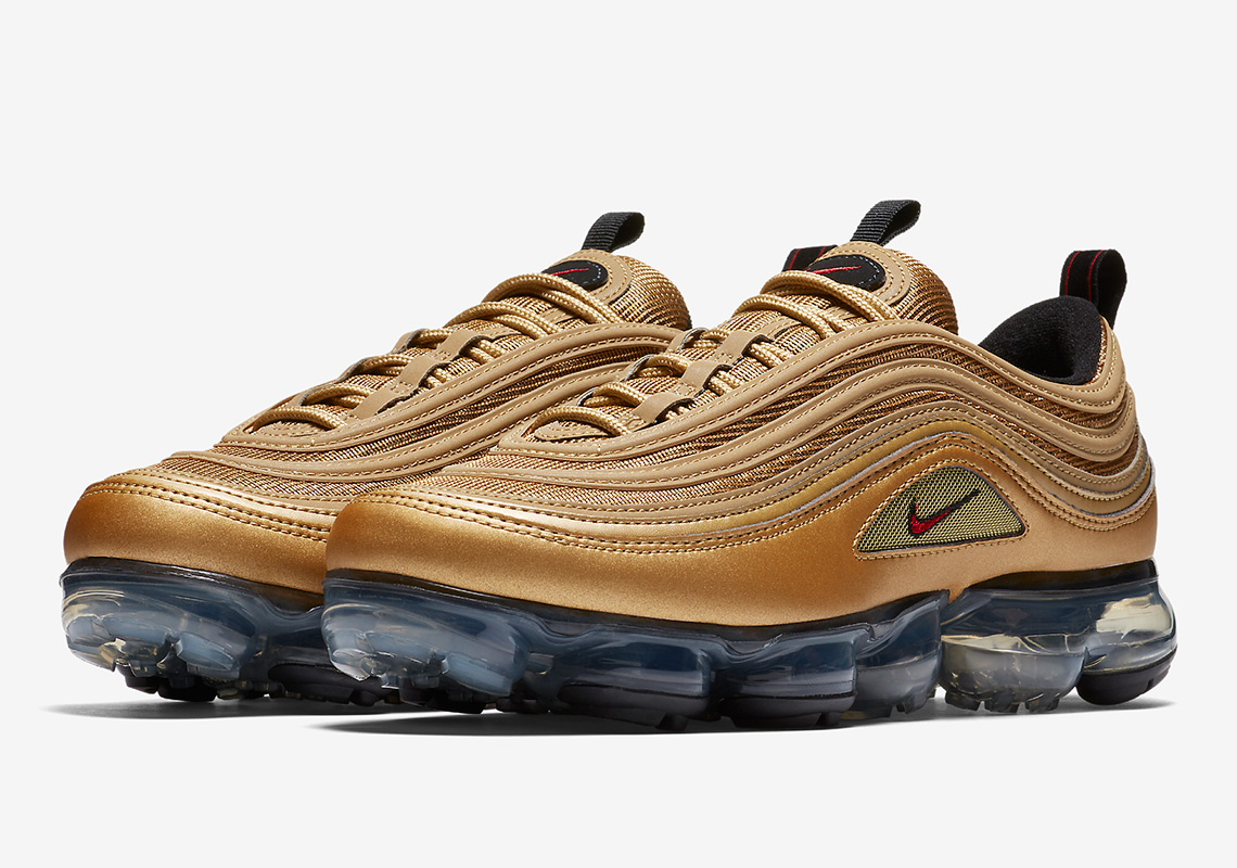 Nike VaporMax 97 "Metallic Gold" Is Coming Soon