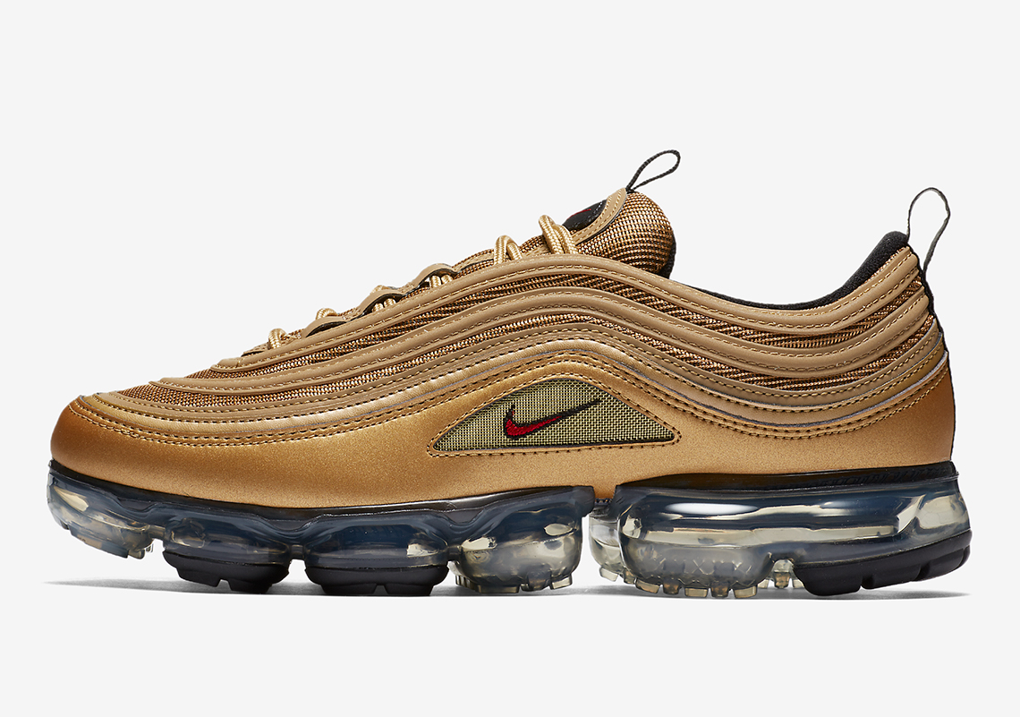 Nike Vapormax 97 Metallic Gold 2