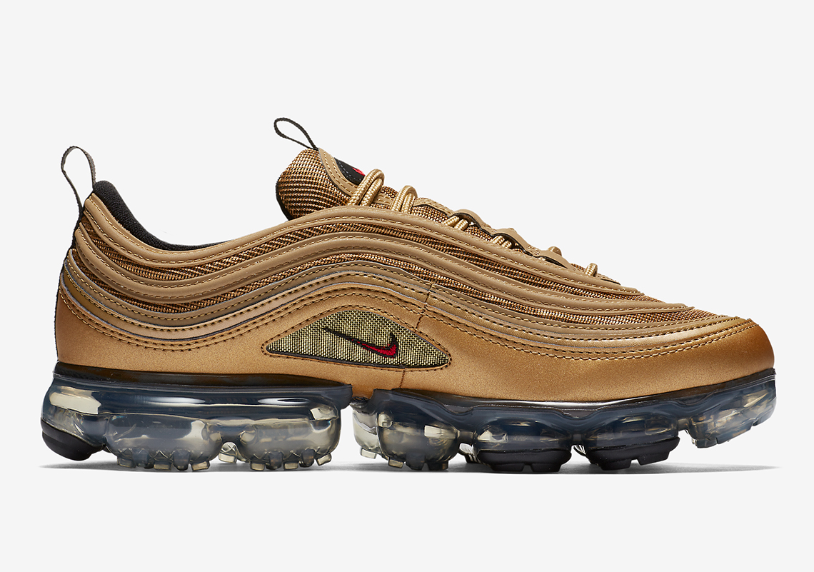 Nike Vapormax 97 Metallic Gold 5