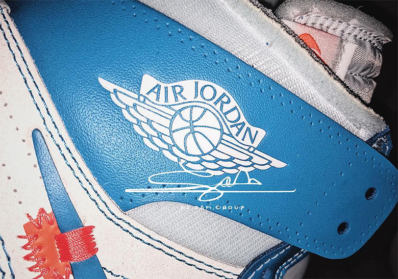 First Look At The OFF WHITE x Air Jordan 1 "UNC"