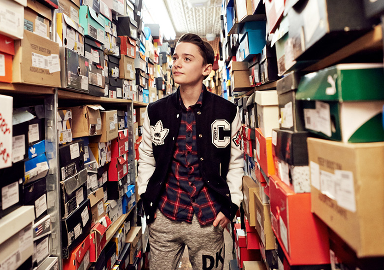 Stranger Things Star Noah Schnapp Goes Sneaker Shopping At New York's Stadium Goods