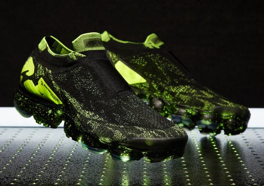 Where To Buy: ACRONYM x Nike Vapormax Moc 2 Black/Volt