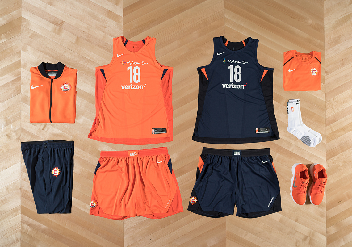 Wnba Nike Uniforms Connecticut Sun