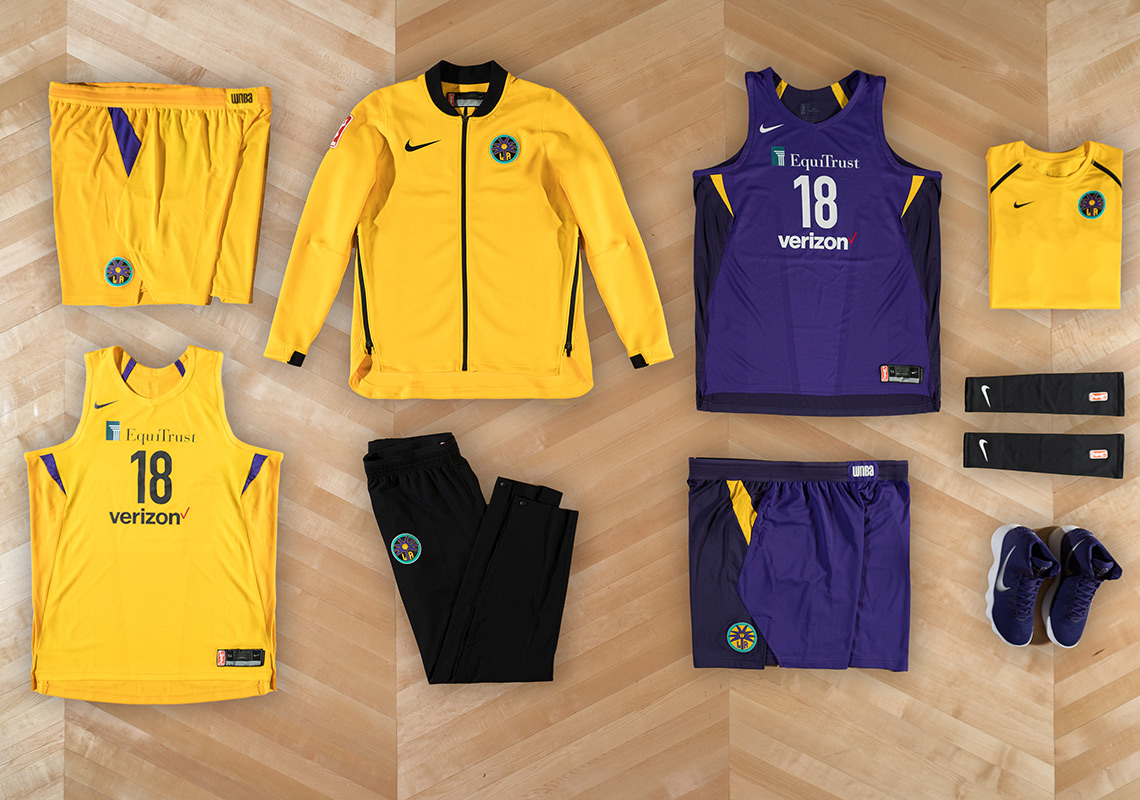 Wnba Nike Uniforms Los Angeles Sparks