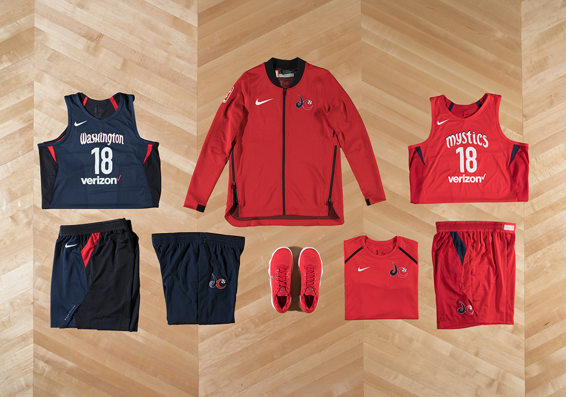 Wnba Nike Uniforms Washington Mystics