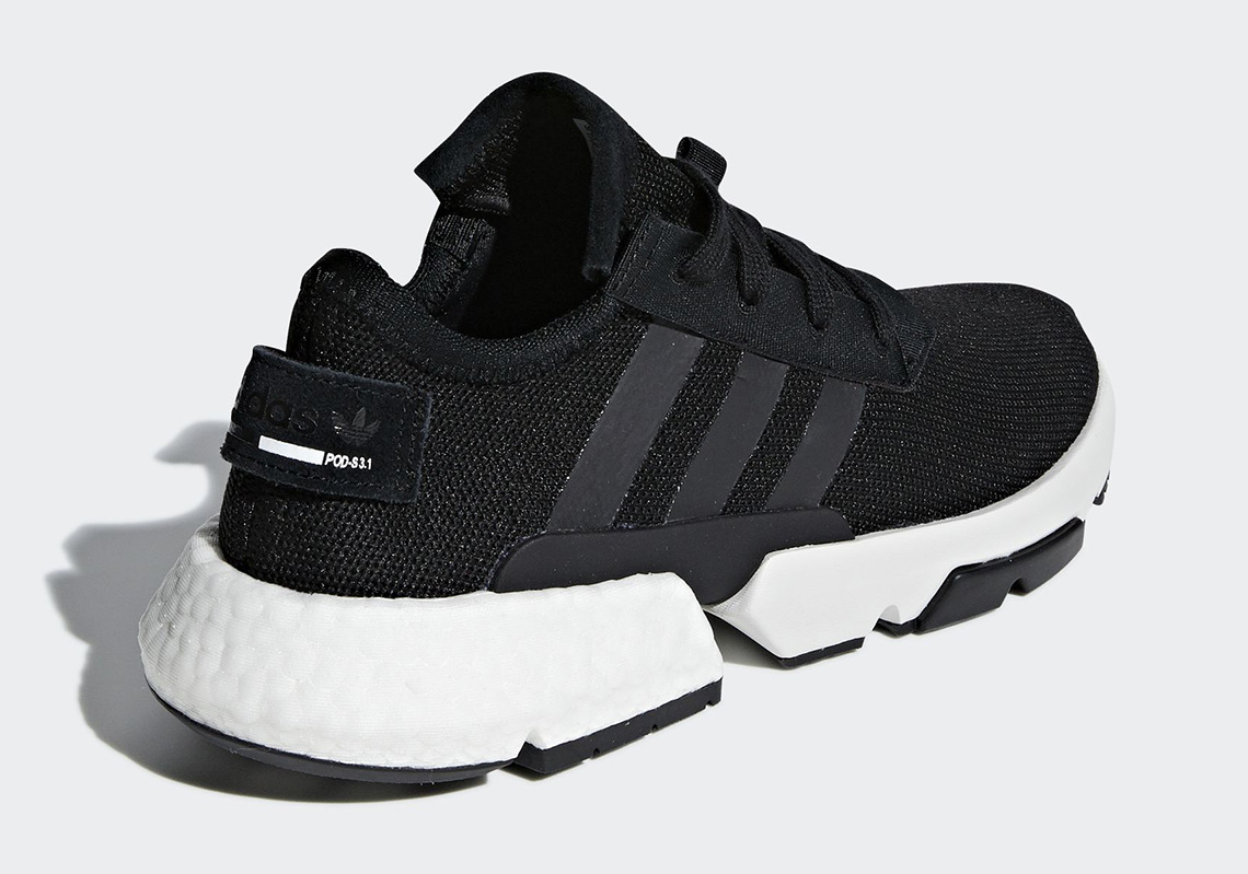 Adidas Pod Black White B37366 1