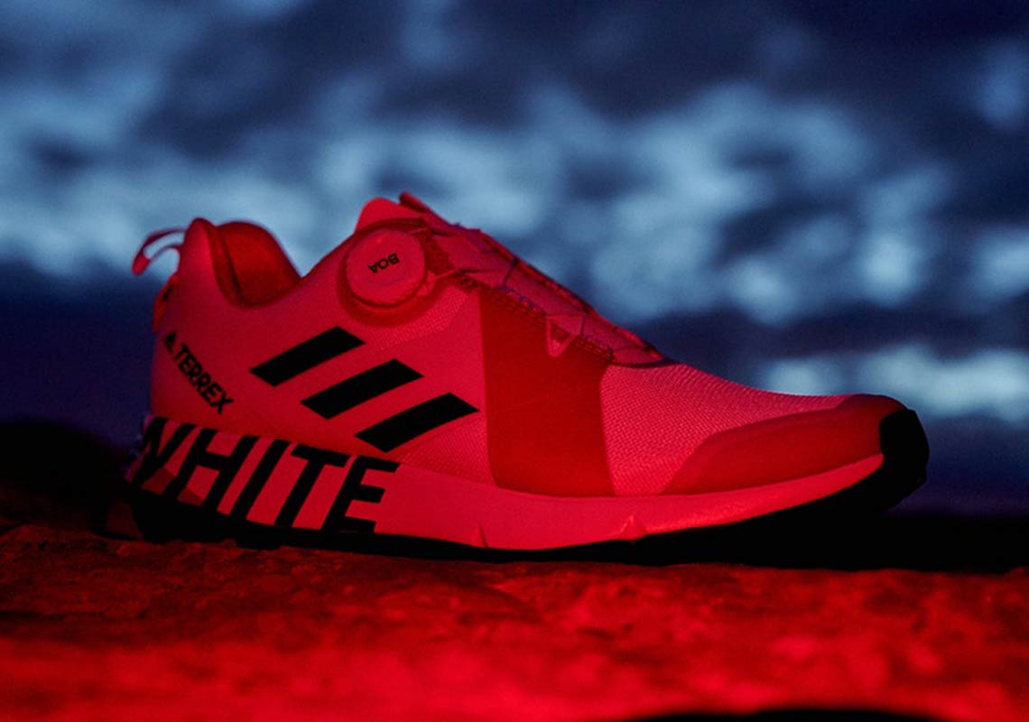 Adidas Terrex White Mountaineering White Red 2