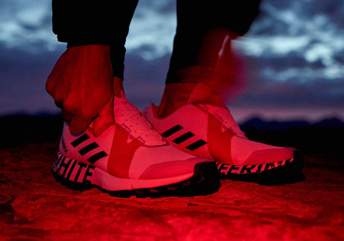 Adidas Terrex White Mountaineering White Red 3