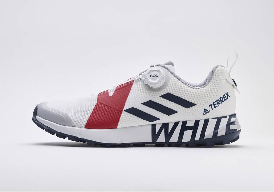 Adidas Terrex White Mountaineering White Red 4