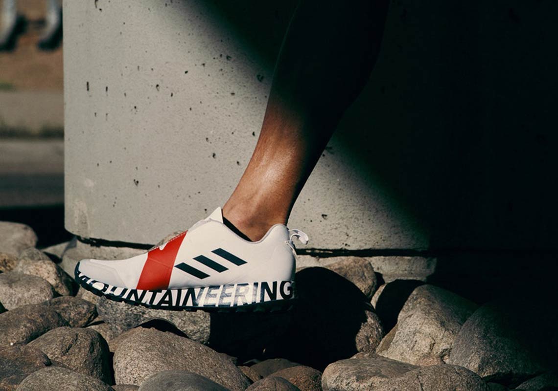 Adidas Terrex White Mountaineering White Red 5