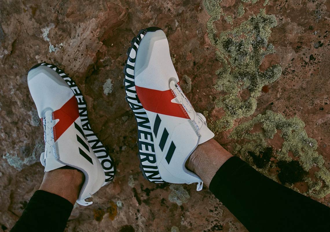 Adidas Terrex White Mountaineering White Red 6