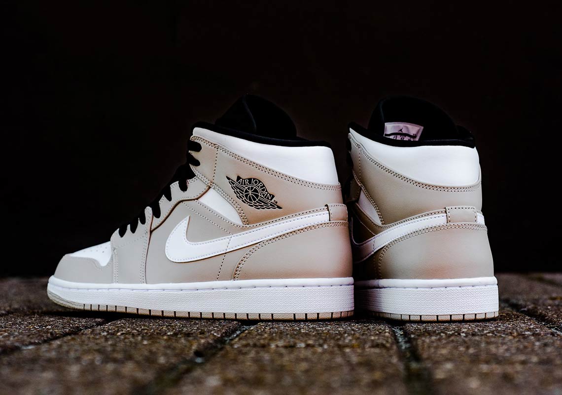 Air Jordan 1 Mid Desert Sand 554724 047 1