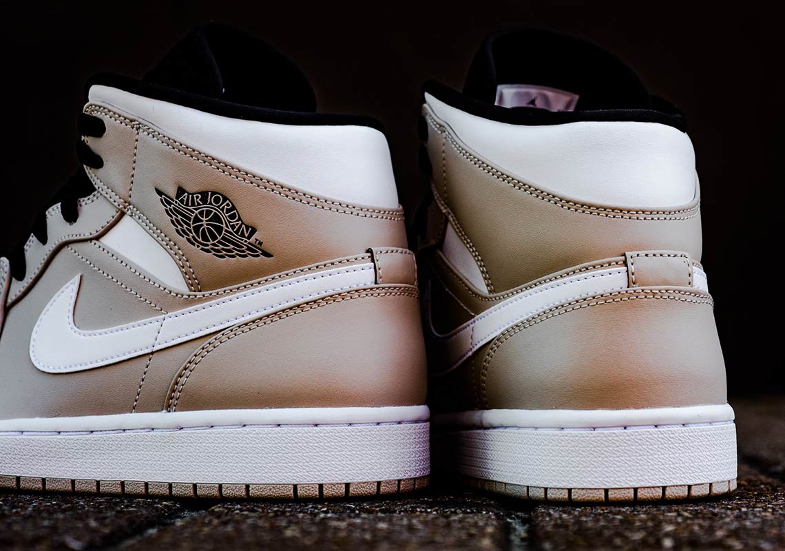 Air Jordan 1 Mid Desert Sand 554724 047 2