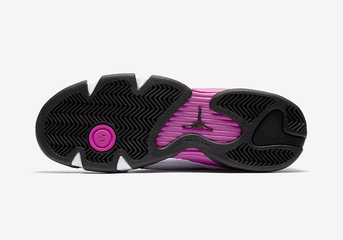 Air Jordan 14 Fuchsia Blast 654969 119 2