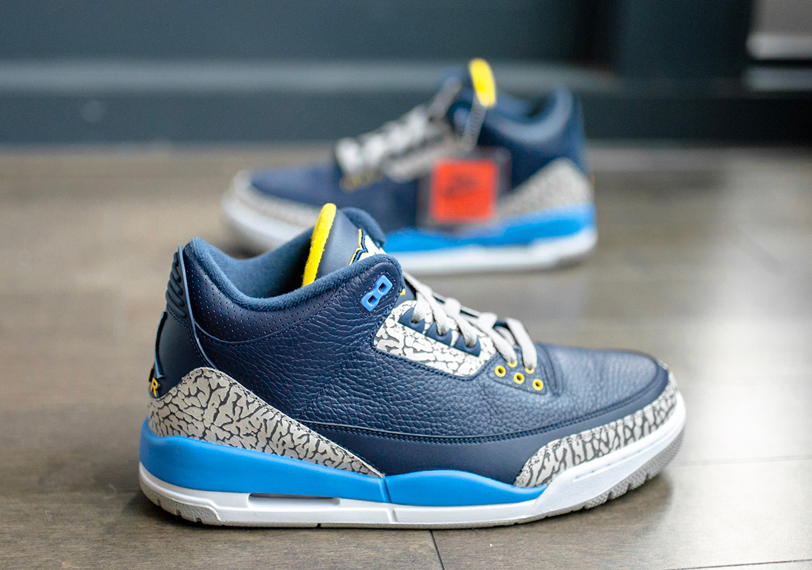 Air Jordan 3 College Pe Marquette 4