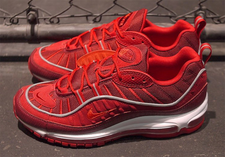 Air Max 98 Habanero Red Team Red