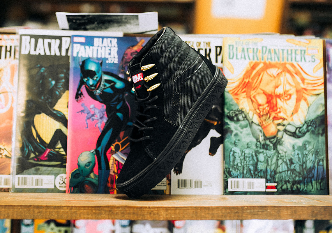 Black Panther Vans Sk8 Hi 2