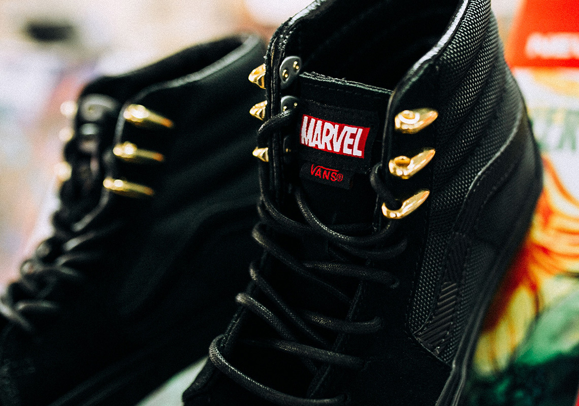 Black Panther Vans Sk8 Hi 4