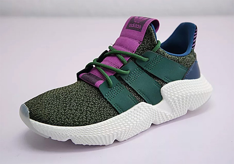 First Look At The Cell x adidas Prophere From The Dragon Ball Z Pack