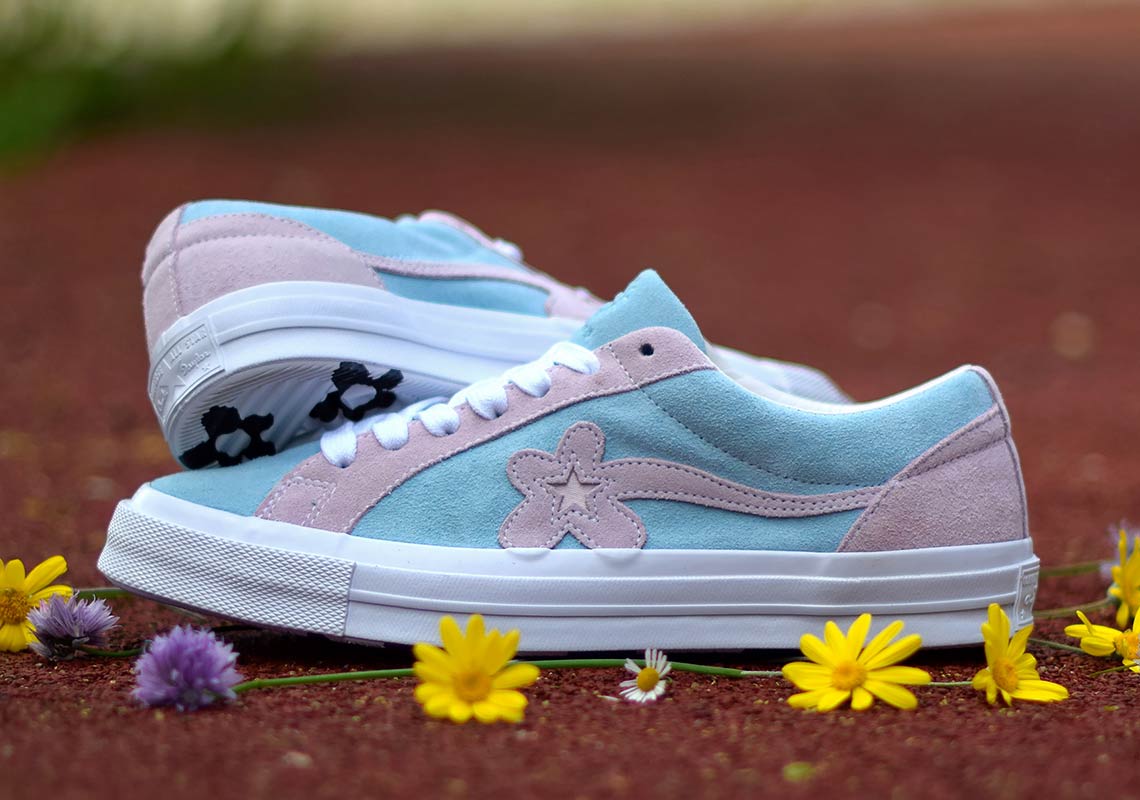 Converse Golf Le Fleur One Star Pink Blue 1