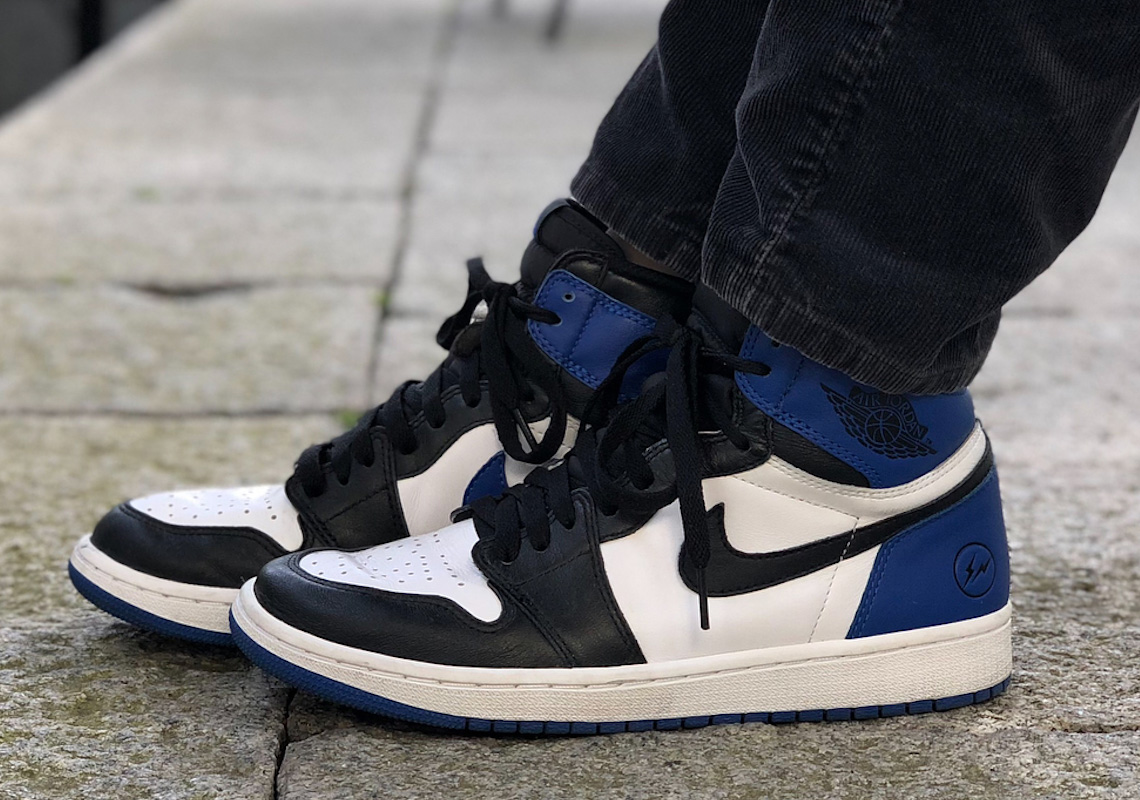 Fragment Design Air Jordan 1 Mismatched Sample 2