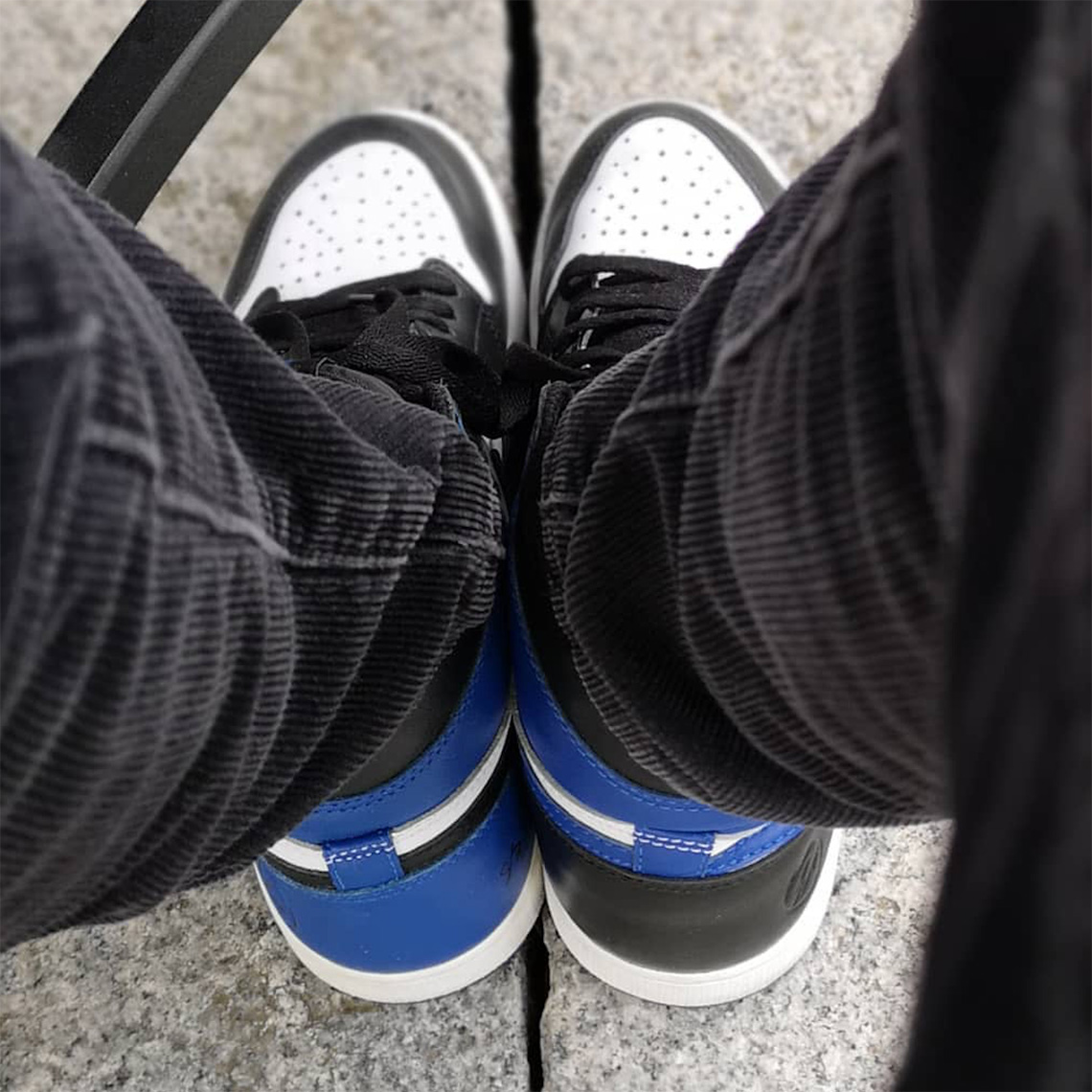 Fragment Design Air Jordan 1 Mismatched Sample 4