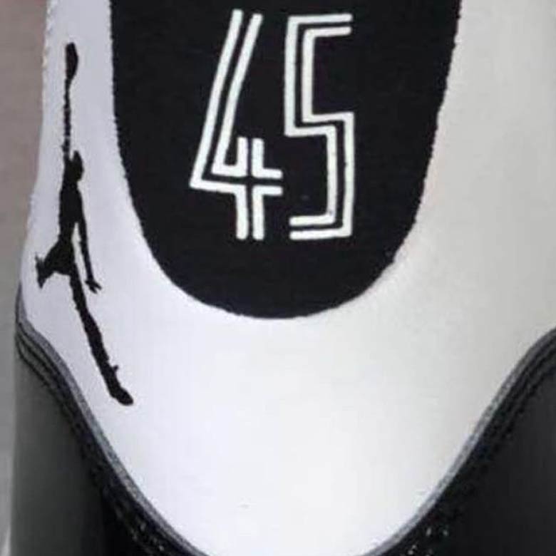 Jordan 11 Concord 2018 45 Heel 2