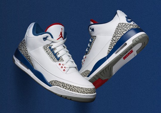 Air Jordan 3 “True Blue” Restocks For First Day Of “The Week Of IIIs”