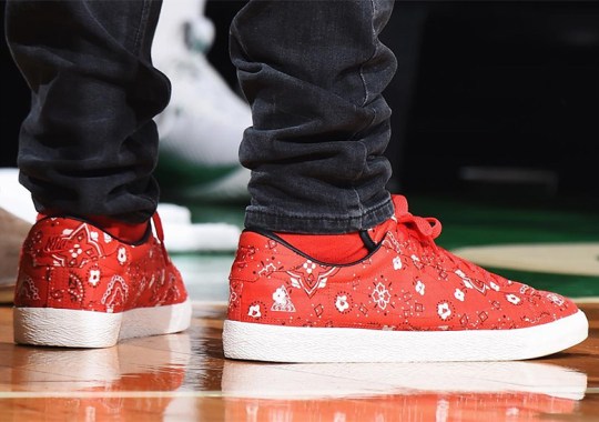 Kyrie Irving Wears Bandana-Inspired Nike Tennis Classic