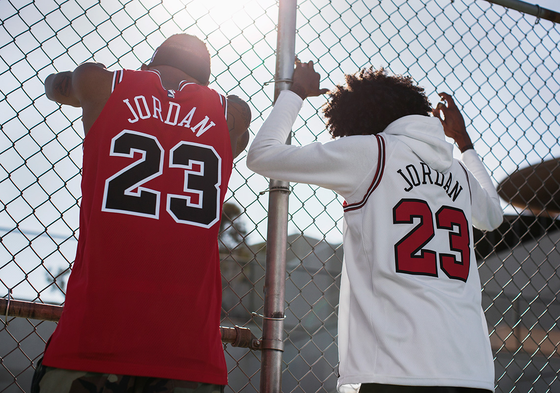 Nike Authentic And Swingman Michael Jordan Jerseys Celebrates The "Last Shot"