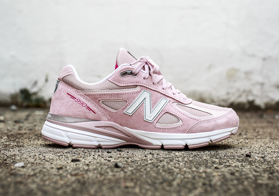 New Balance 990v4 Faded Rose Susan G Komen 2