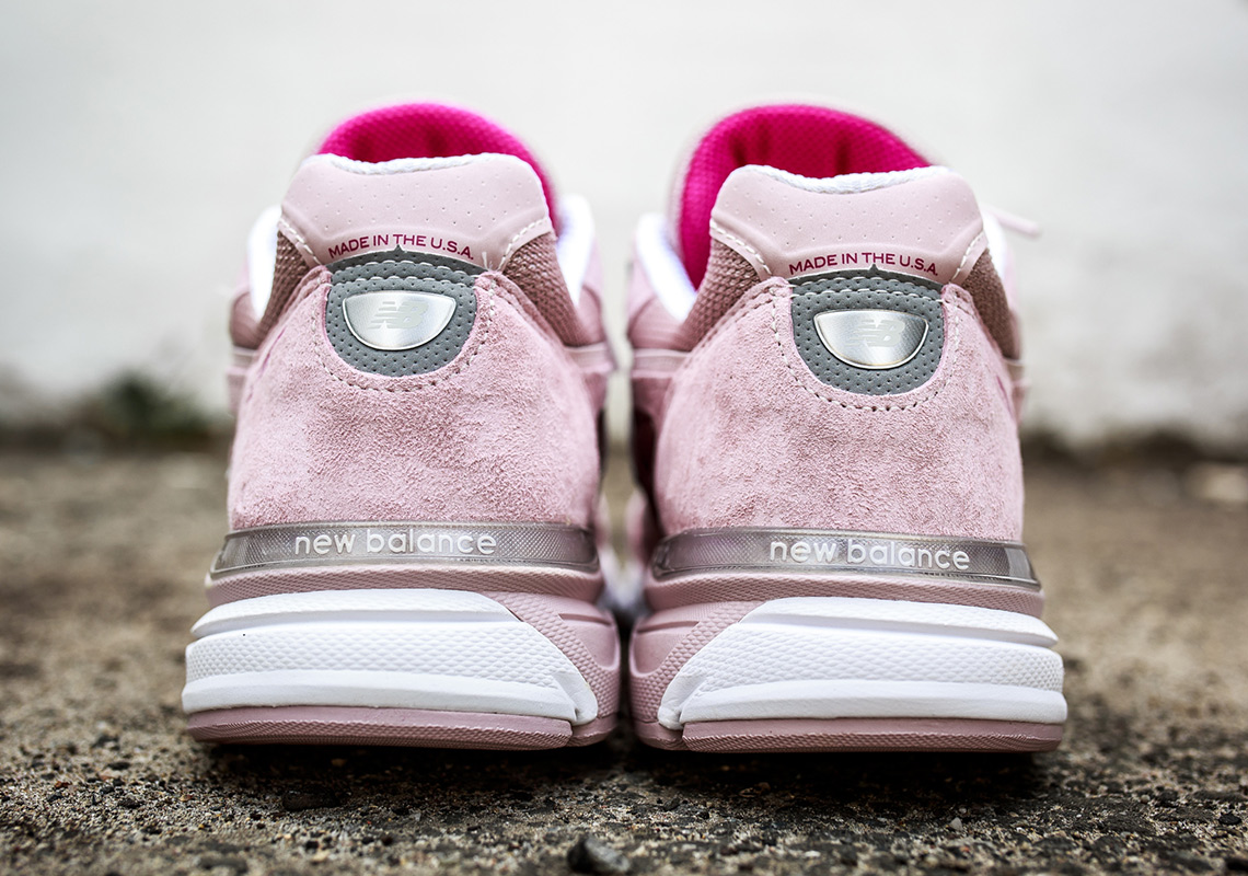 New Balance 990v4 Faded Rose Susan G Komen 4