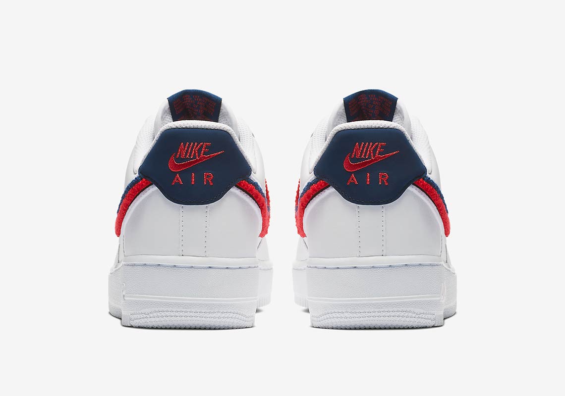 Nike Air Force 1 Chenille Swoosh 823511 106 6