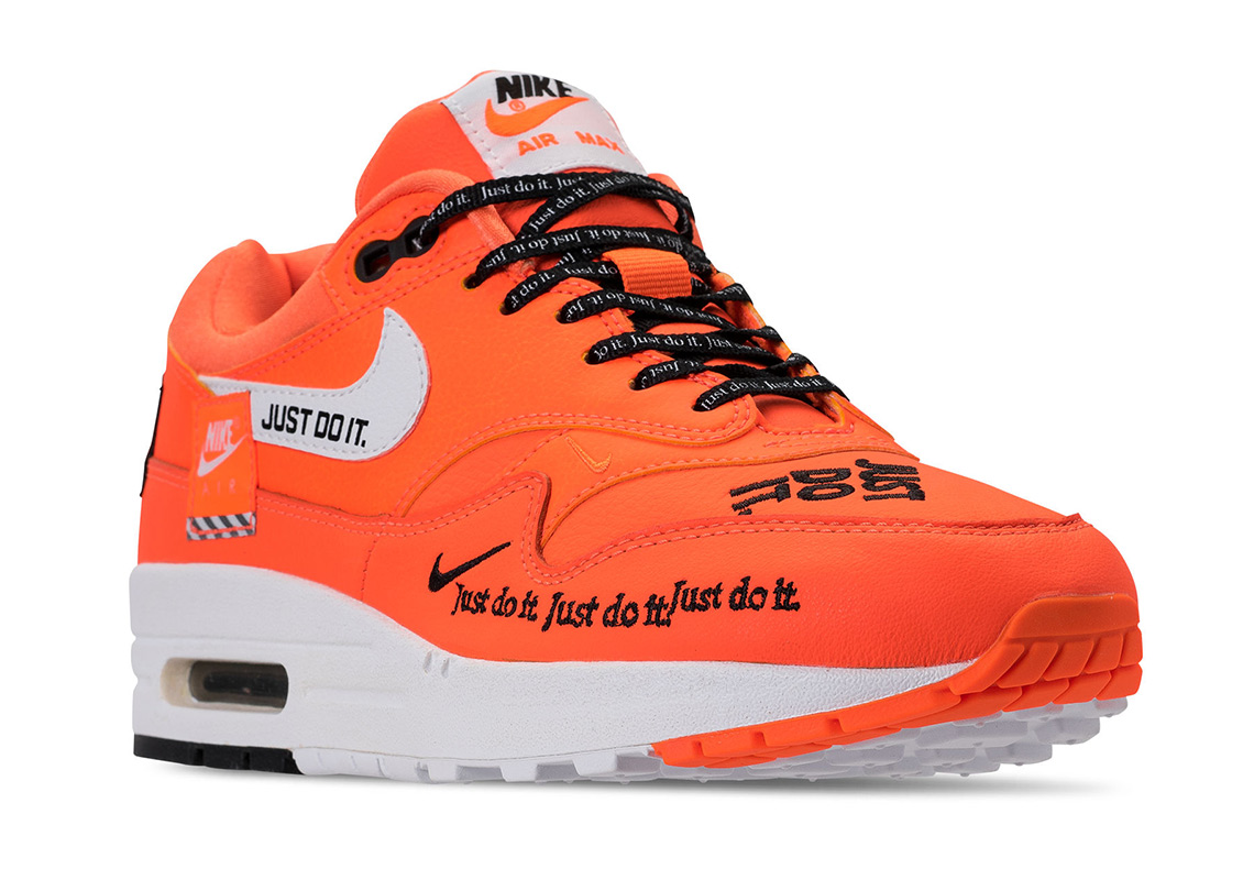 Nike Air Max 1 Just Do It Orange Orange White Release Date 3