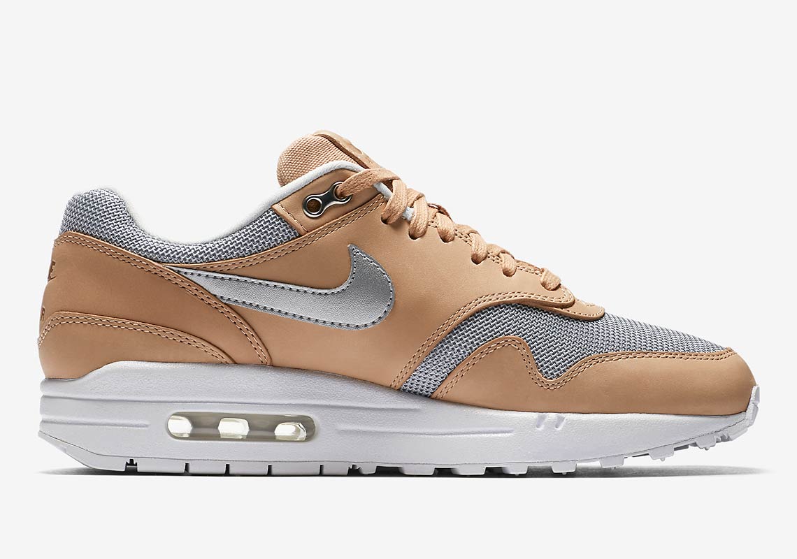 Nike Air Max 1 Tan Silver Ao0795 200 3