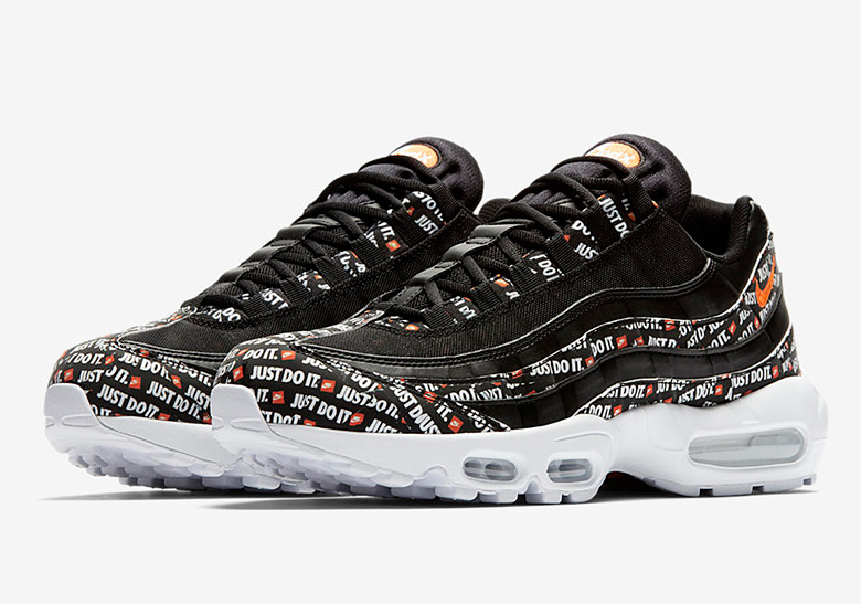 The Nike Air Max 95 "Just Do It" Is Coming In A Third Black Colorway