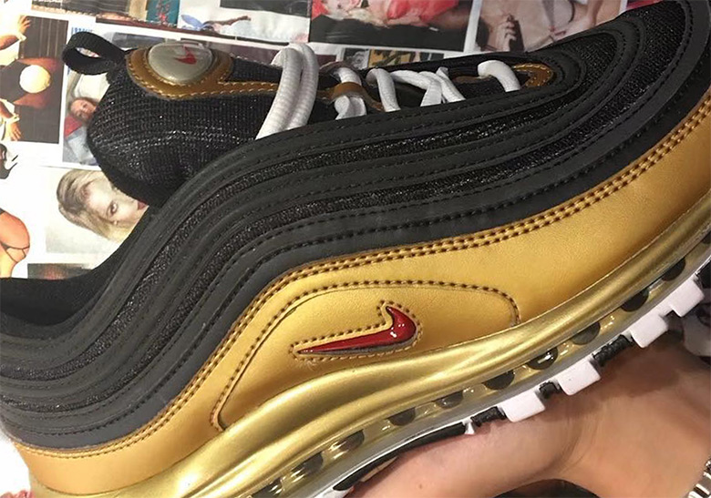 An Alternate Take On The Nike Air Max 97 "Metallic Gold"